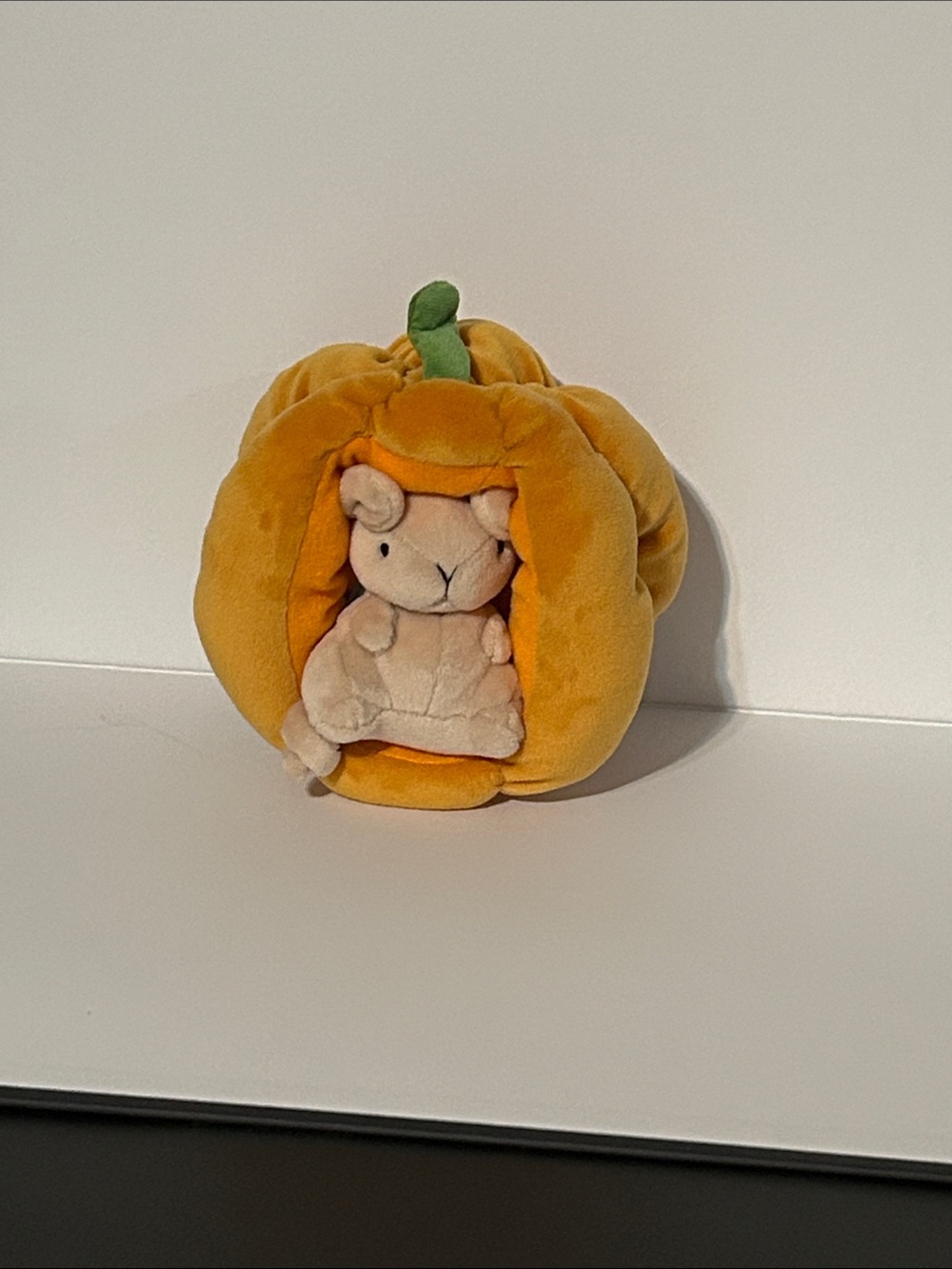 Rare/retired Jellycat Plush Pumpkin Hideaway Small toy